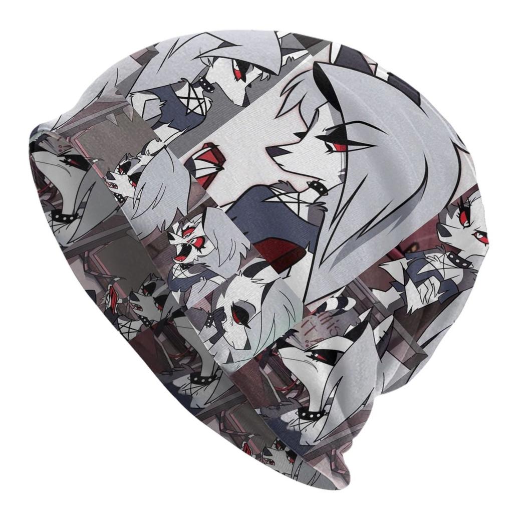 Loona Calling Caps Helluva Boss Anime Vintage Unisex Outdoor Skullies Beanies Hats Summer Warm Head Wrap Bonnet Hat