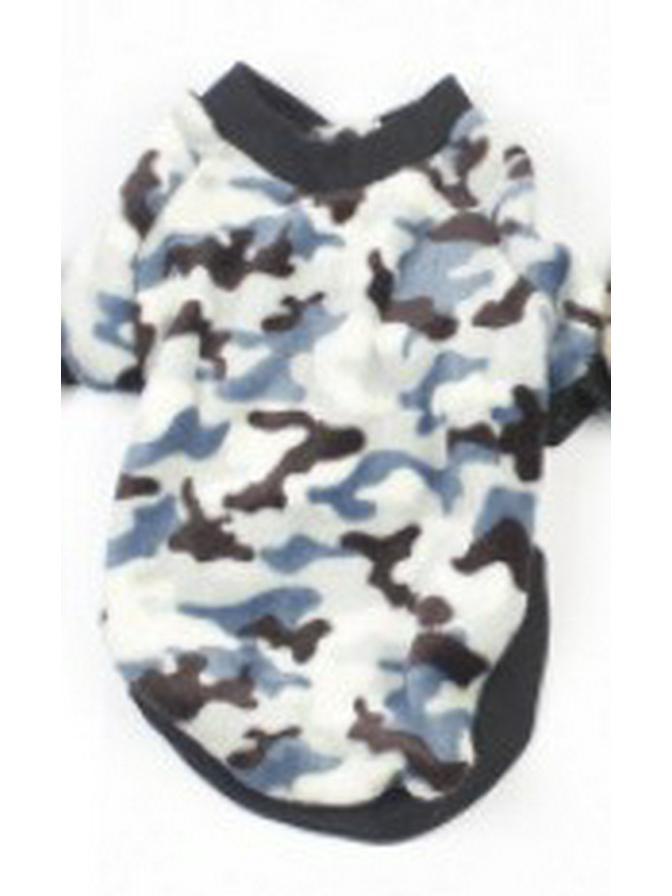 Arctic Velvet Leopardenmuster Haustierkleidung für Katzen & Hunde: Verdicktes Herbst-/Winter-Outfit für Schnauzer & Corgis