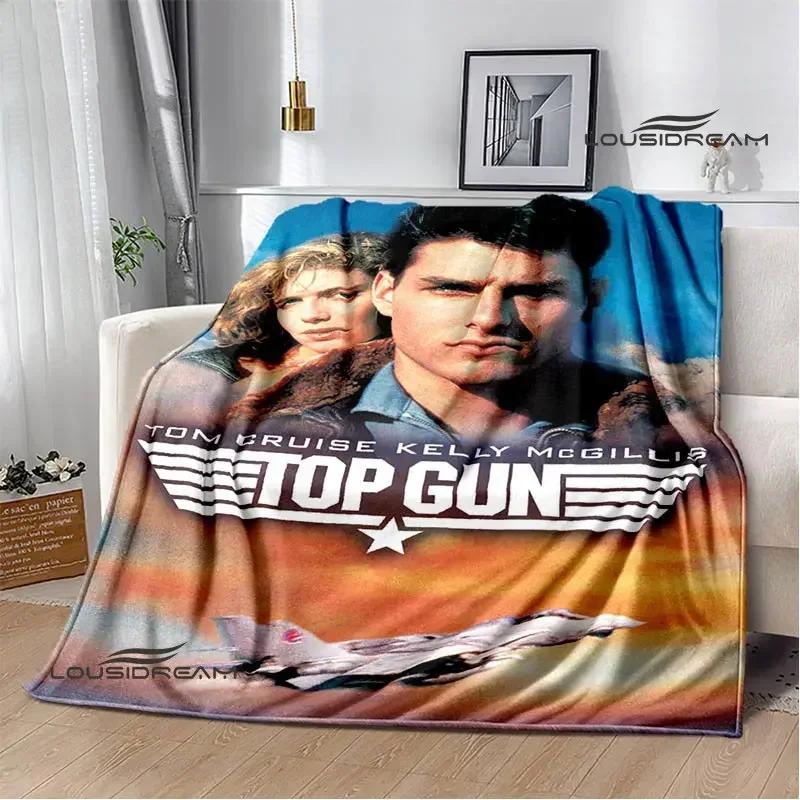 Movie TOP GUN printed blankets flannel Warm blanket throw blankets Picnic blanket Home Travel blanket Bedding Birthday Gift
