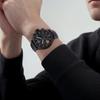 Tissot Speedy Collection Zegarek Męski Mechanizm Kwarcowy Zegarek 45mm Czarna Tarcza Stalowa Koperta Skórzany Pasek T116.617.36.051.05