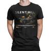 Lustiges Silent Hill T-Shirt Herren Rundhals Baumwoll-T-Shirt Kurzarm T-Shirt Sommer Tops