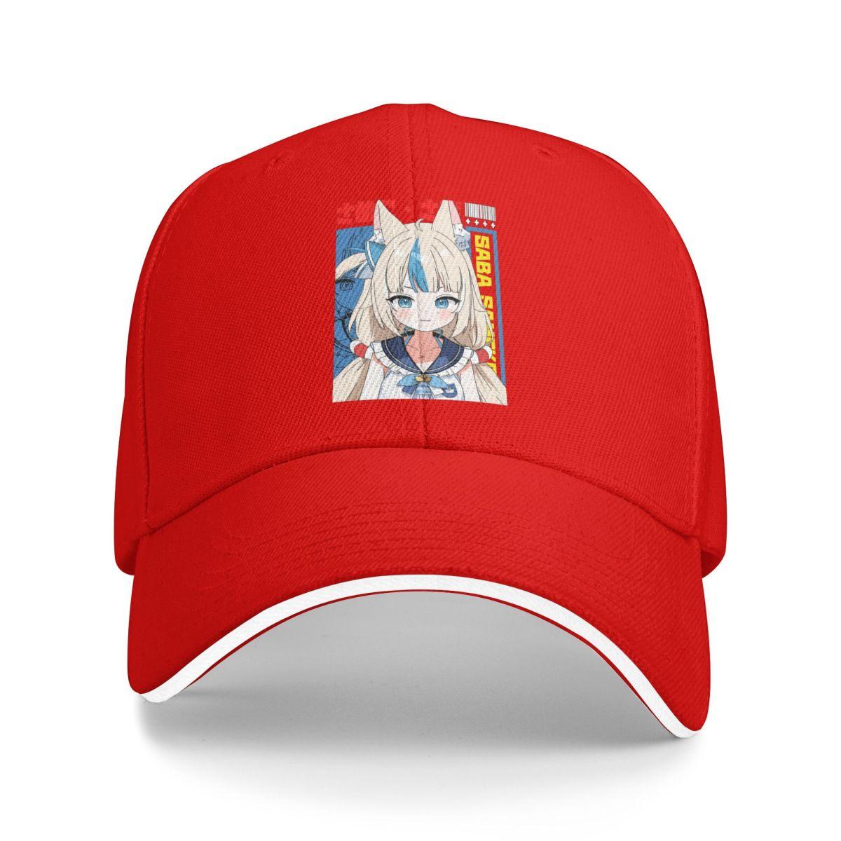 Бейсболки Sameko Saba Kawaii Кепки Унисекс Спортивные Весенние Кепки One Size