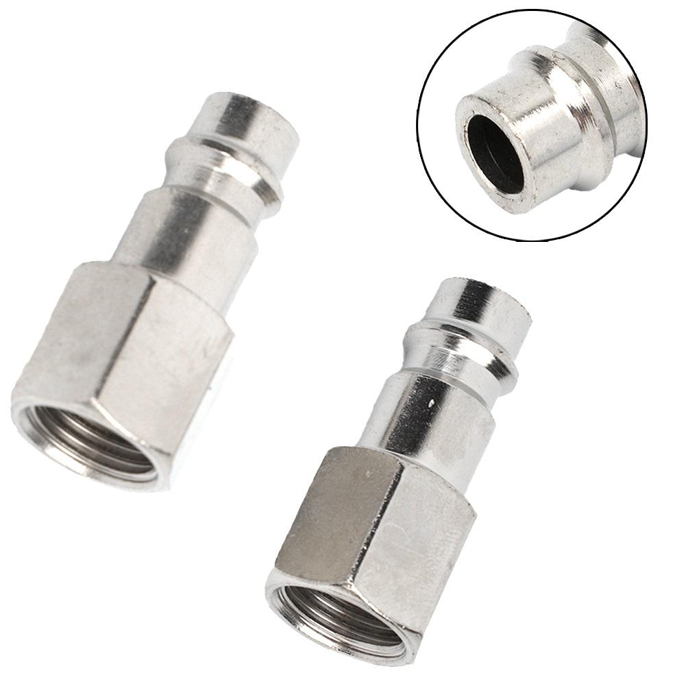 Quality Quick Release Fittings Euro Male Accessories Air Line Compressor Connect Hose Tools 2pcs High Strength