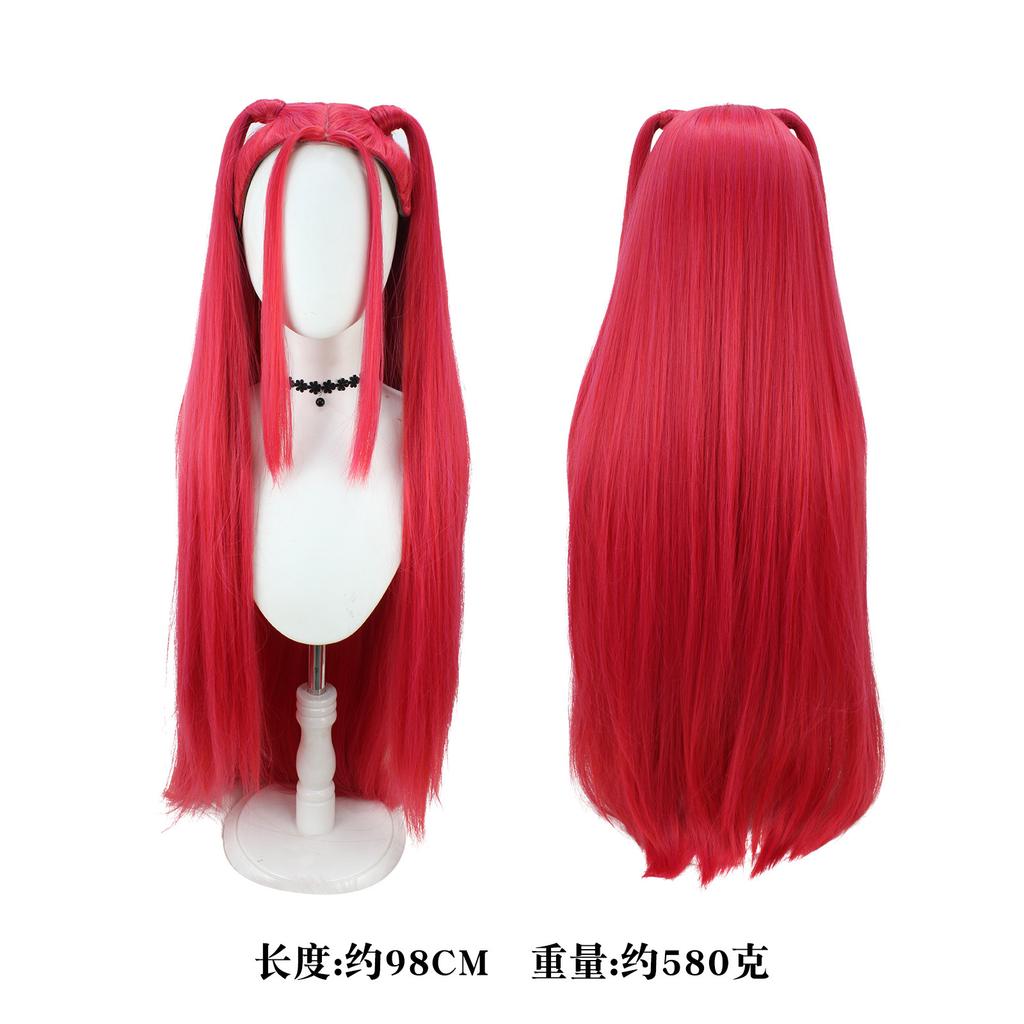 Koreaanse golf meidengroep K-POP heksenjager meidengroep cospak Rumi zwart cosplay kostuum tweedimensionaal