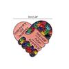 Puzzle Enamel Lapel Pin Autism Support Gifts Autistic Pride Earrings Jewelry