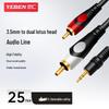 Cabo de Áudio 3,5mm para RCA Duplo