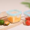 Infant Glass Food Storage Bowl with Lid – Ideal for Egg Custard & Rice Portions