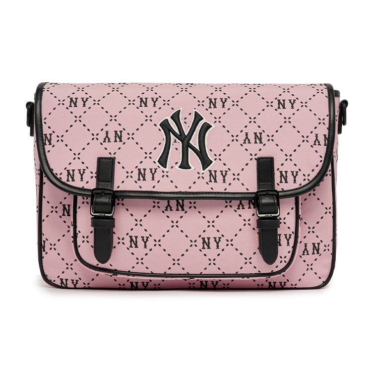 MLB New York Yankees Classic Floral Print Retro Backpack Women Backpack Pink 7ACRMD13N-50PKS Pink 27990₽