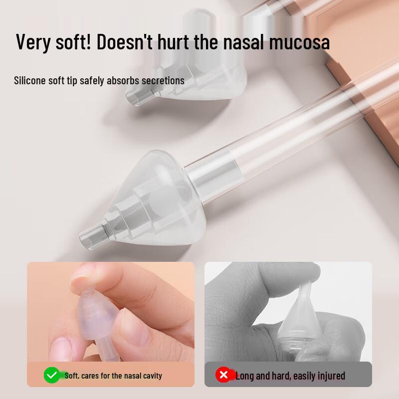 LICHEERS Baby Oral Suction Nasal Aspirator
