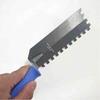 Carbon Steel Masonry Trowel Teeth Design Plaster Trowel Notched Trowel  Waterproofing Application