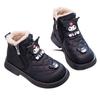 Girls Winter Snow Boots Fleece Lined Warm Cotton Shoes for Toddler Kids