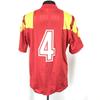 90s UK England Made Spain National Team Replica Jersey Size S Adidas Guardiola Alcorata Rugera cBH683(USED)