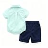 Baby Boy Short Sleeve and Shorts Set for Infant Toddler - 2 Piece Outfit