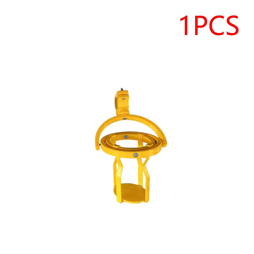 1-5PCS Gyroscopic Cup Holder Self Leveling Cup Holder Clamp Adjustable Clip On Hanging Cup Holder for Bicycles Electric Scooters