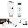 HD 1080P HDMI Female to VGA Female Converter Adapter with 3.5mm Audio Output Cable