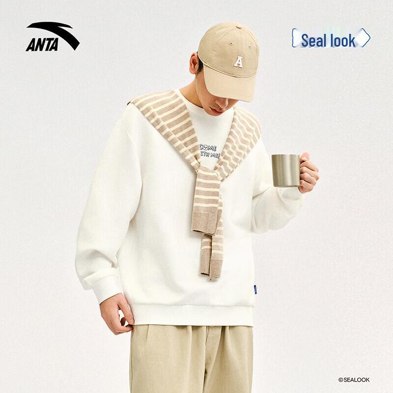 Anta x Haibao Kankan Unisex Graphic Crewneck Sweatshirt S