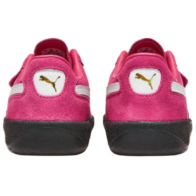 Puma Palermo Abrasion Resistant Abrasion Resistant Low Top Skateboard Shoes Unisex Pink White 396463-45