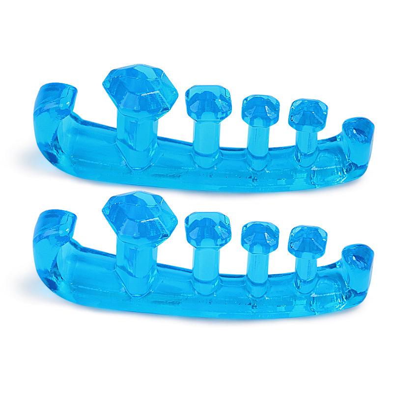 

Diamond Shape Five Toe Separator & Hallux Valgus Corrector Small синий