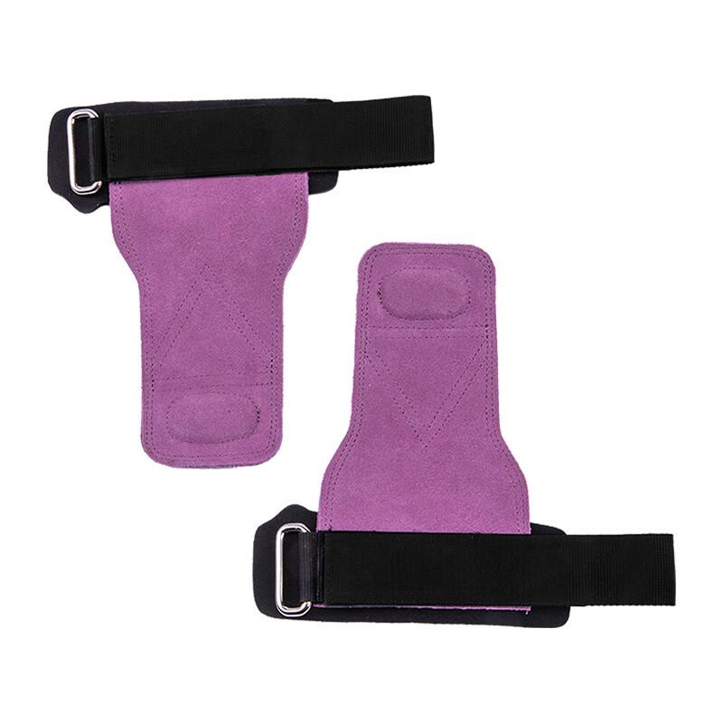 Cowhide Lifting Straps with Wrist Support