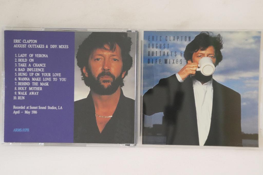 CD ERIC CLAPTON - August Outtakes & Diff. Mixes 01PR ARMS 1986 Non Japan Rock Used