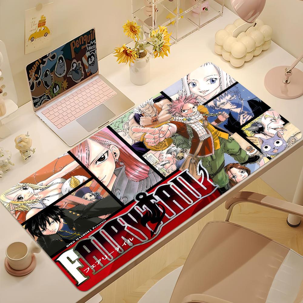 Anime Fantasy Fairy Tail Mouse Pad Large NonSlip Lockedge Desktop Computer Desk Mat Keyboard Mousepad Office Gamer Student Gift