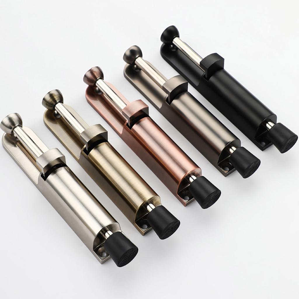 No Drill Stainless Steel Foot Pedal Door Stoppers Suitable for Easy Operation Safety Families Businesses Home Office Use