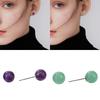 Handcrafted Gemstones Studs Earrings Stylish Crystal Bead Design Ear Accessories Jewelry For Everyday Formal Wear