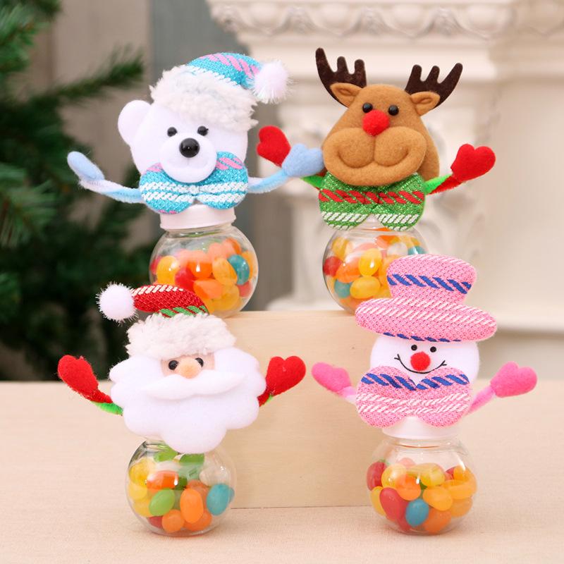 Borcan de bomboane de Craciun Mini Borcan de bomboane Old Man Mic Cadou de Craciun