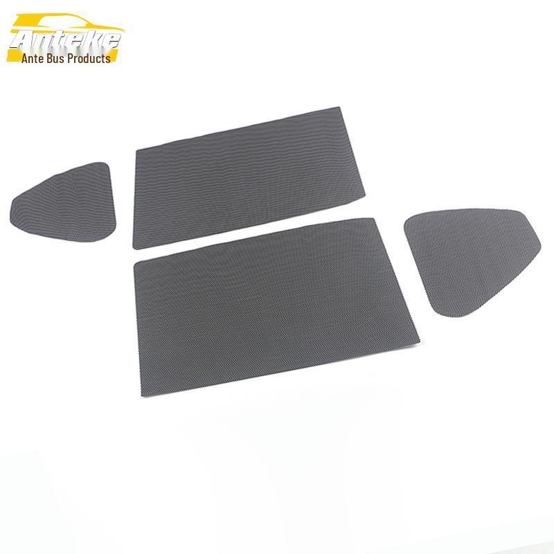 2020 Hongguang MINI EV Solskyddsnät med Paljetter - Värmeisolering & Dekal för Sidofönster