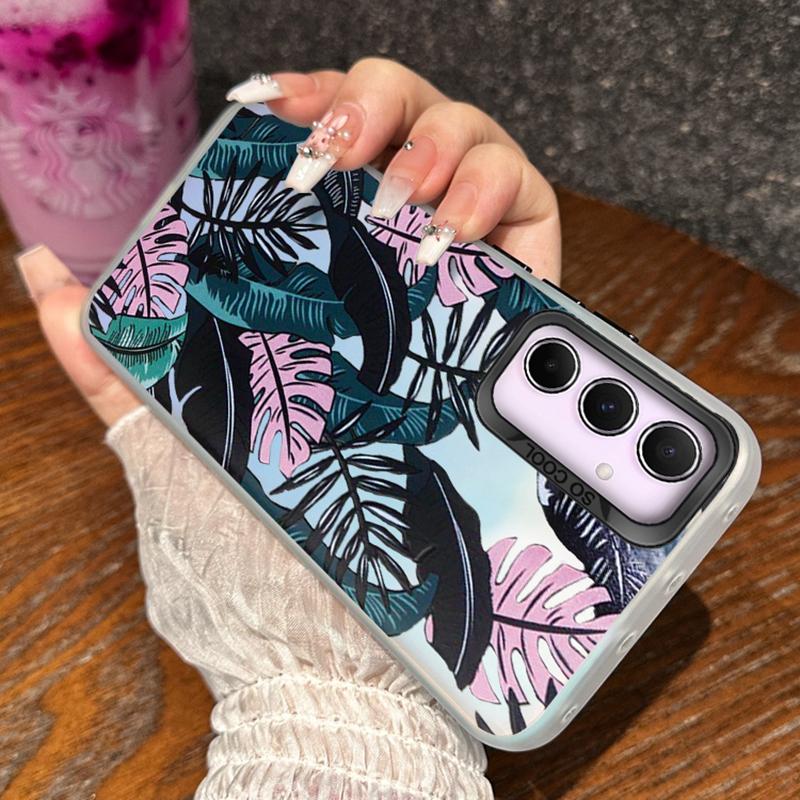 Phone Case For Samsung S24 Ultra S23 Plus S22 S21 S20 FE A55 A54 A53 A35 A34 A32 A25 A24 A15 A14 A13 5G Shockproof Bumper Gradient Aurora Cover