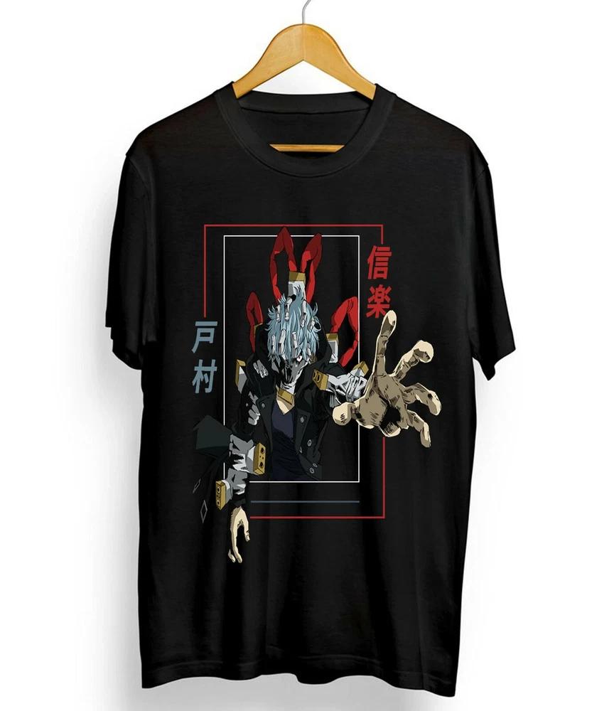 TOMURA SHIGARAKI TShirtANIME My Hero AcademiaMHABNHANEWSHIRT BLACK S