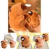 Colorful Capybara Stuffed Animal Key Ring Bag Charm Wag Tail Rodent