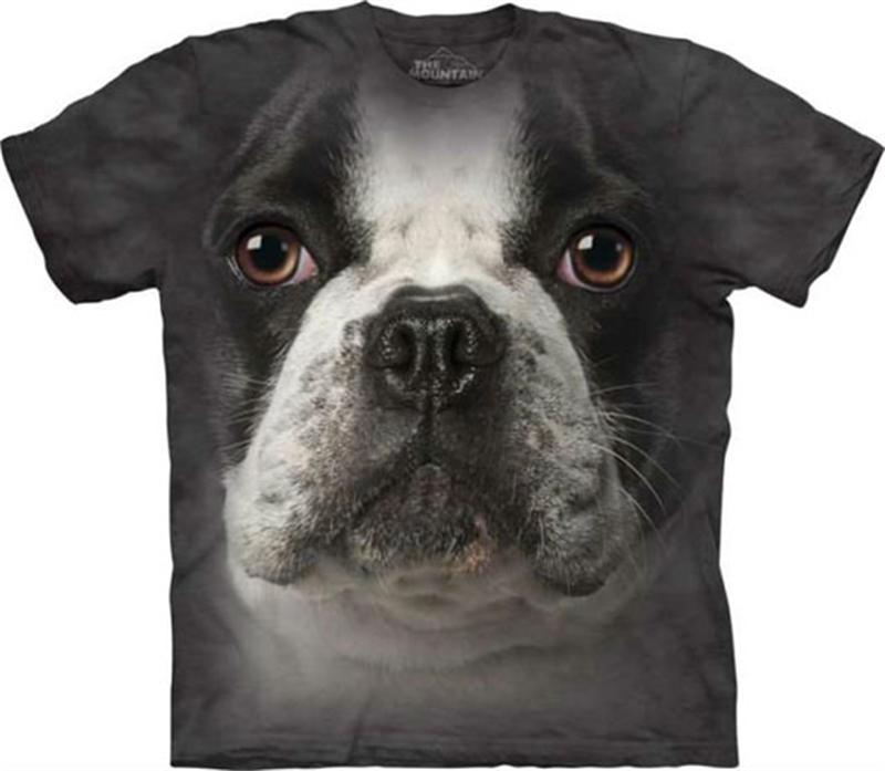 Funny Animal Dog Face 3D Print Tshirts Men Summer Novelty T Shirt Clothing Casual O Neck Short Sleeve Tee Tops