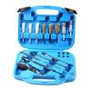 Car Fuel Injector Cleaner Set Multifunction Wire Brush Adapter Oil Nozzle Clean Set for Universal Vehicle Truck Injector Seats