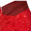 Mens Red Blazer Luxury Rose Patterned Jacquard Suit Jacket