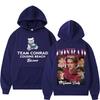 Team Conrad Cousins Beach Hoodie Summer I Turned Pretty Hoodies Fashion Fashion Print Long Sleeve Unisex Casual Print sweatshirt Fashion Oversized