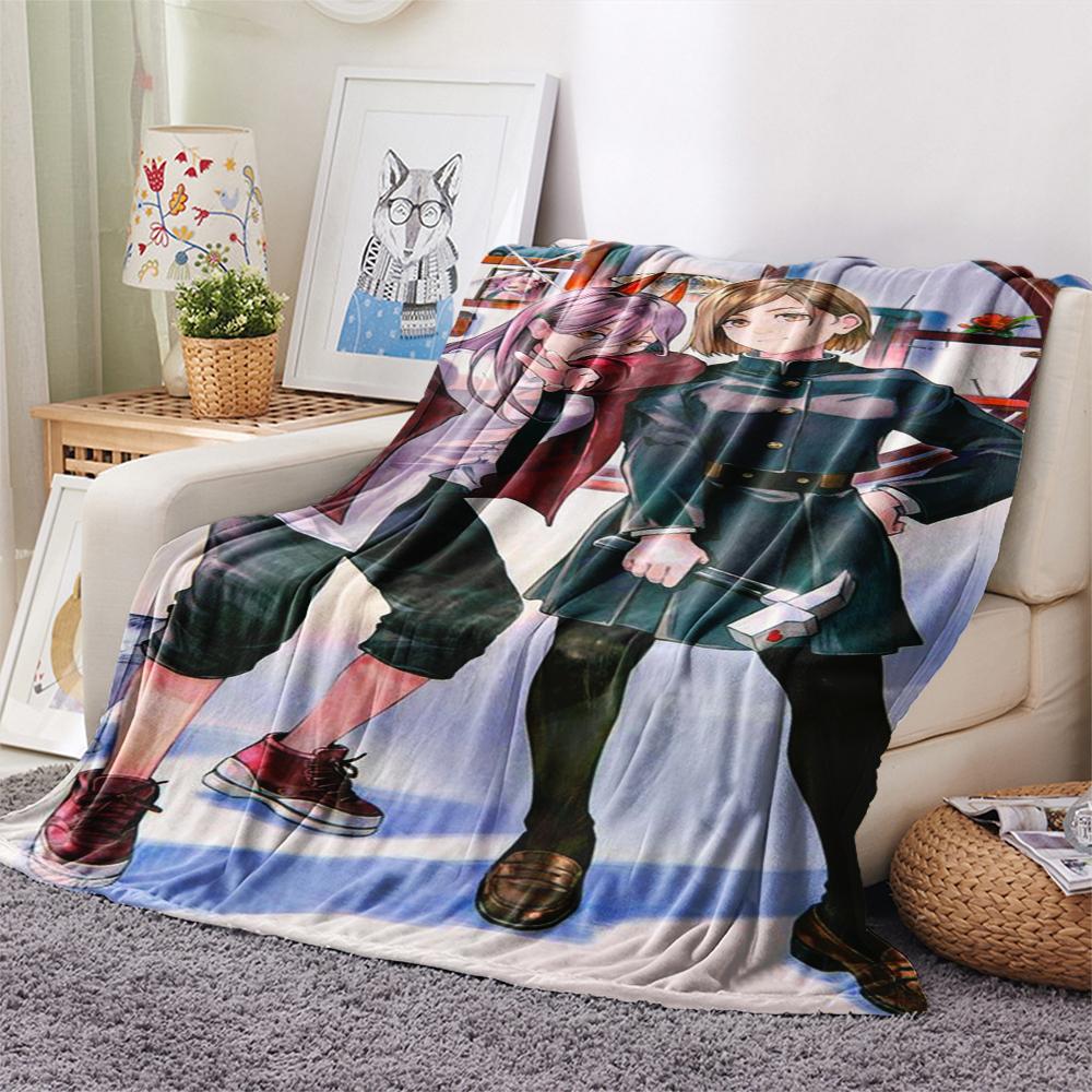 1 Pezzo Coperta in Flanella con Stampa Cartone Animato, Alta Qualità Confortevole per Tutte le Stagioni, Decorazione per la Casa, Calore e Comfort, Perfetta per Regalo di Natale Compleanno