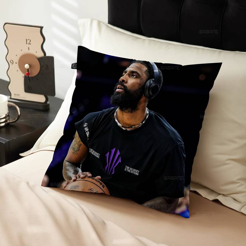 Basketball Player K-Kyrie I-Irving Pillow Gift Home Office Decoration Pillow Bedroom Sofa Car Cushion Coverpillow Case