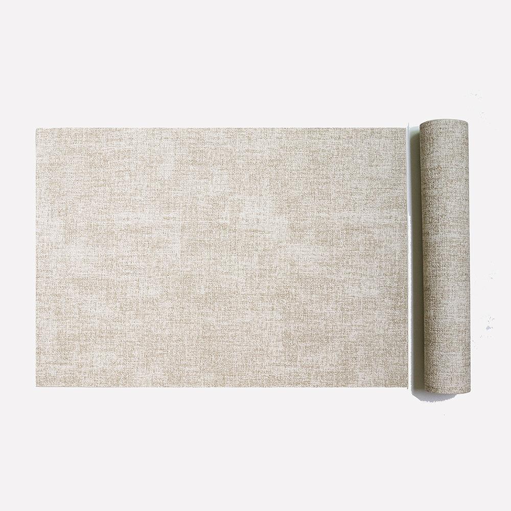 New Linen Texture Leather Table Mat Morandi Color Waterproof Tablecloth Table Mat Coffee Pad Non Slip Heat Resistant Table Cover