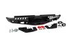 Reinforced Rear Bumper Dakar Black, for Sensor, with Backlight for Ford Ranger 2011-2022