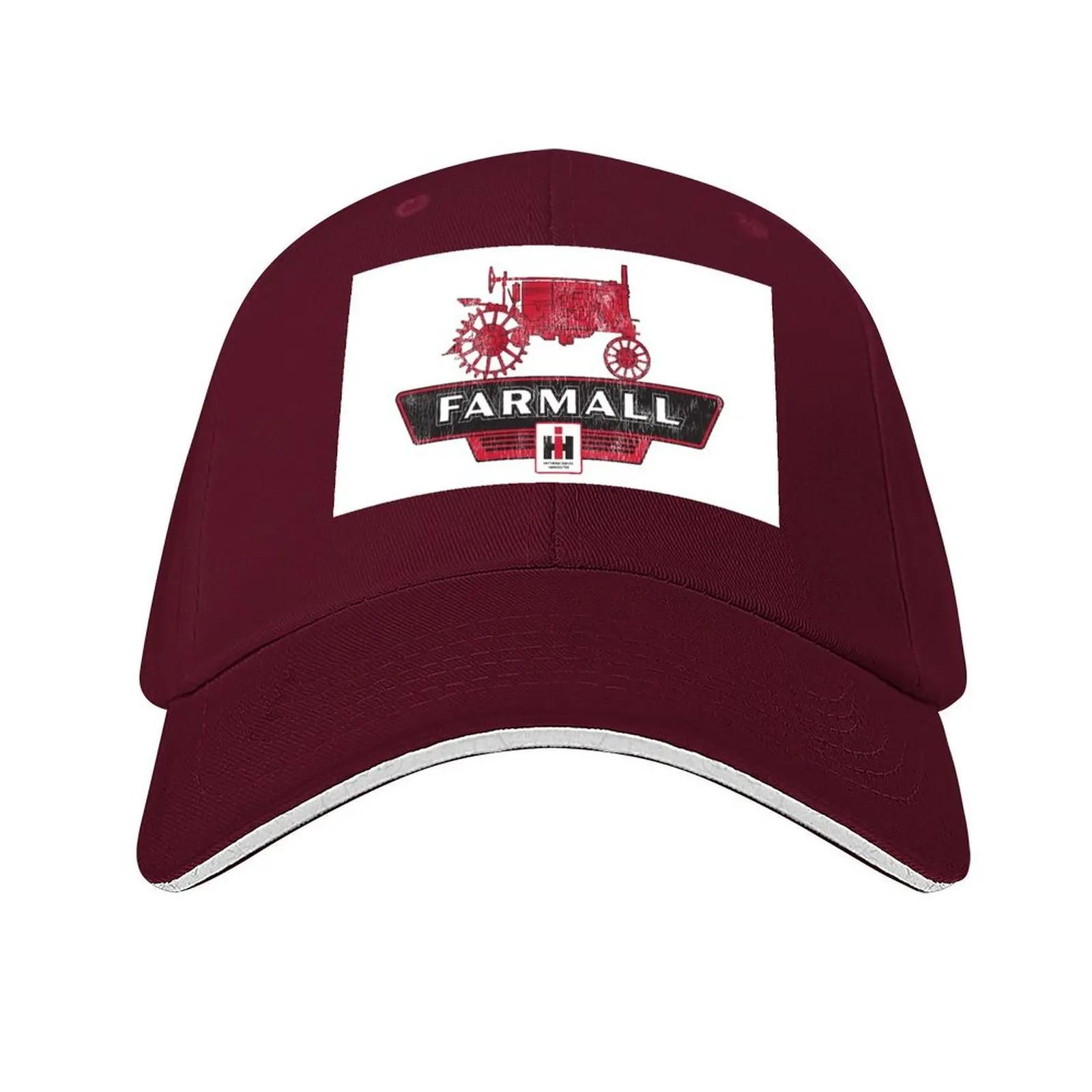Farmall IH Baseball Cap fun hats New Hat Golf Hat Sun Cap Baseball For Unisex Womens