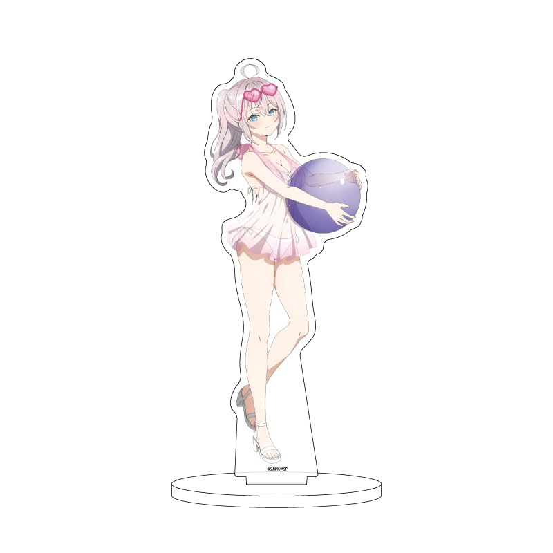 

next door who sometimes whispers in Russian 01 Arya Night Pool Acrylic stand Arya-san ver. [Original illustration]