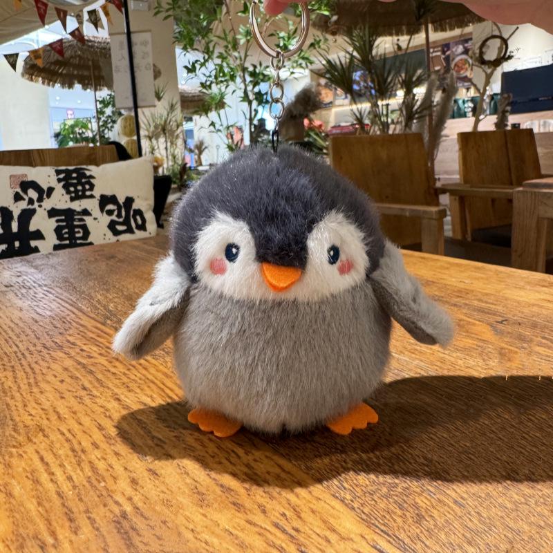 Penguin Parrot Chick Plush Keychain Bag Charm – Birthday Gift 11 cm Pendant