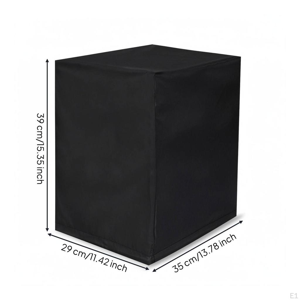Humidity Reducer Dust Cover Dustproof Moisture Resistant for Household 352939cm Black