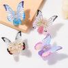 Hair Claw Butterfly Design Back Head Hair Clip Anti-slip Teeth Strong Grip Shark Hair Clip Lightweight Versatile Hair Accessory