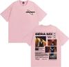 Rapper Gera Mx Album Tour 2025 Graphic T-shirts Men Women Clothing Harajuku Style Vintage T Shirt Casual Loose Oversized T-shirt