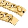 Titanium Golden Silver Cathrow Large Gold Chain Pet Collar Pet Supplies Dog Chain Dog Necklace