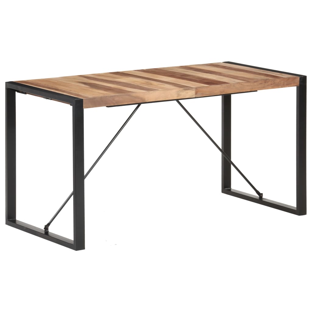 Dining Table 140 x 70 x 75 cm Solid Wood