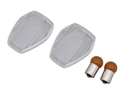 POSH FAITH Motorcycle Supplies Custom Turn Signal Lens Set CBR1000RR ('04~'05) CB1300SF ('03~'05) CB400SF SPEC3 ('04~'05) Other Clear 058078