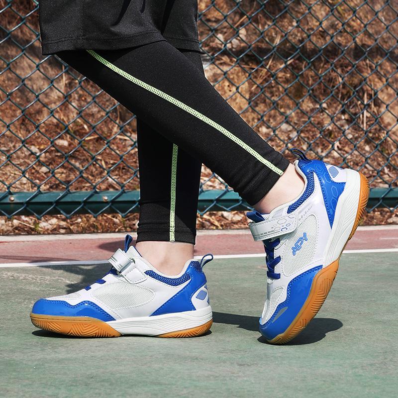 New Children's Table Tennis Shoes, Outdoor Comfortable Training Badminton Shoes, Men's and Girls' Universal Tennis Shoes